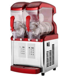 Máquina eléctrica de lujo del aguanieve del hielo del color rojo, pequeña máquina del aguanieve del cubo de lujo