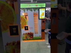 24 horas de venta de frutas y jugo de naranja máquina expendedora para el parque centro comercial universidad