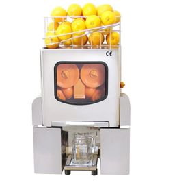 máquina anaranjada comercial de alimentación automática del Juicer 370W con el interruptor del panel táctil