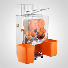 Sobremesa de la máquina del zumo de naranja con la máquina anaranjada del Juicer de Zumex del alimentador automático para los bares de zumos