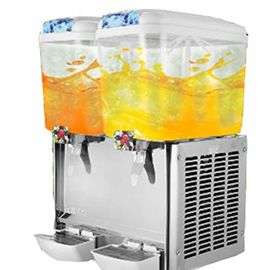 Cabeza fría comercial del doble de la máquina del dispensador de la bebida/del dispensador del zumo de fruta