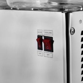 La máquina congelada certificado de la bebida del CE con la luz del LED 18 litros enfrió el dispensador de la bebida
