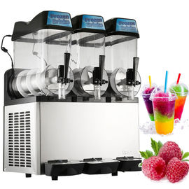 máquina del aguanieve del hielo de 12L×3 800W, máquina comercial del aguanieve para la bebida congelada