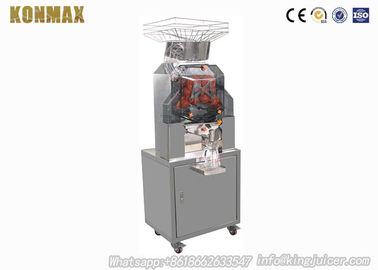 Máquina planchada en frío comercial del Juicer de la fibra de vidrio de 4 ruedas para el bar de zumos del móvil de Zummo