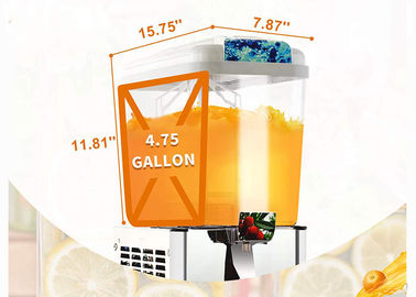Dispensador frío automático de la torre de la bebida del zumo de naranja del dispensador de la bebida del equipo del buffet