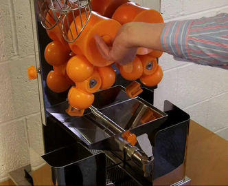 Máquina anaranjada de Juicing del acero inoxidable