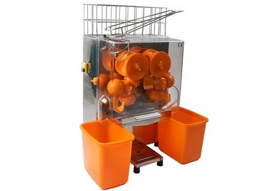 Máquina anaranjada comercial automática CE 50HZ/60HZ de 250W del Juicer del acero inoxidable