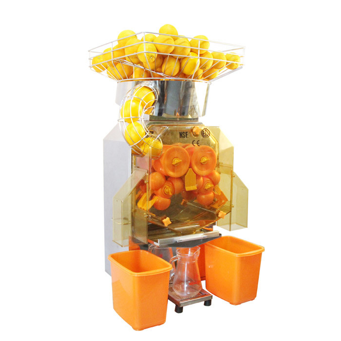 Extractor lento del Juicer de Hurow de la fruta del acero inoxidable del apretón de la máquina anaranjada comercial del Juicer