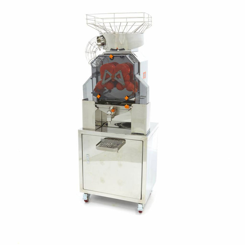 Máquina anaranjada comercial eléctrica del Juicer del acero inoxidable 304 para la demostración del té