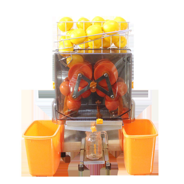 Extractor eléctrico exprimido fresco de la máquina anaranjada del Juicer para la verdura