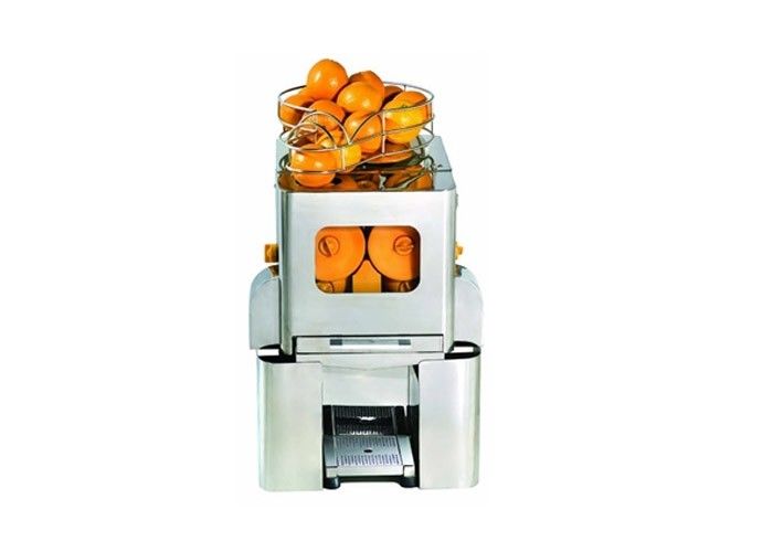 Exprimidor comercial, sobremesa anaranjada del limón de la máquina del Juicer con el alimentador automático para la barra